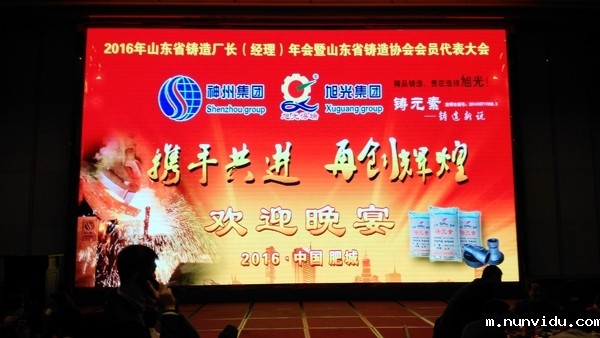 雷竞技竞彩平台仪器市场部参加2016年度山东省铸造厂长（经理）年会