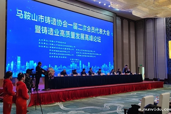 马鞍山市铸造年会开幕