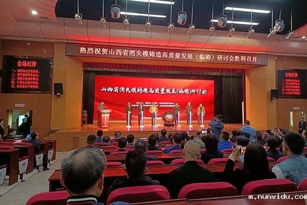 消失模铸造技术交流研讨会开幕